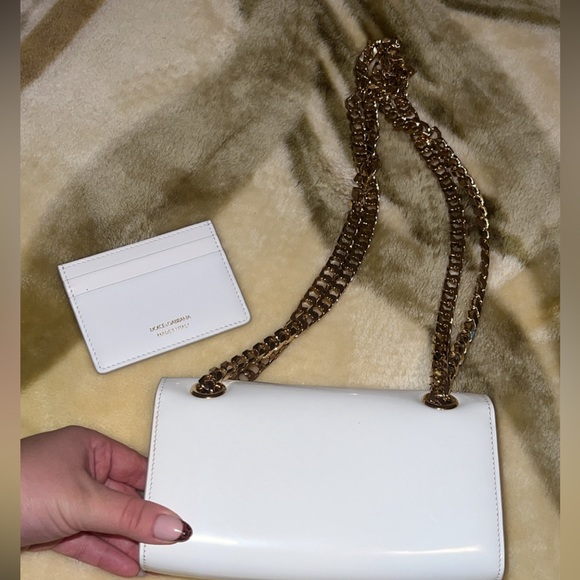 DOLCE & GABBANA WHITE CROSSBODY BAG - Picture 3 of 7